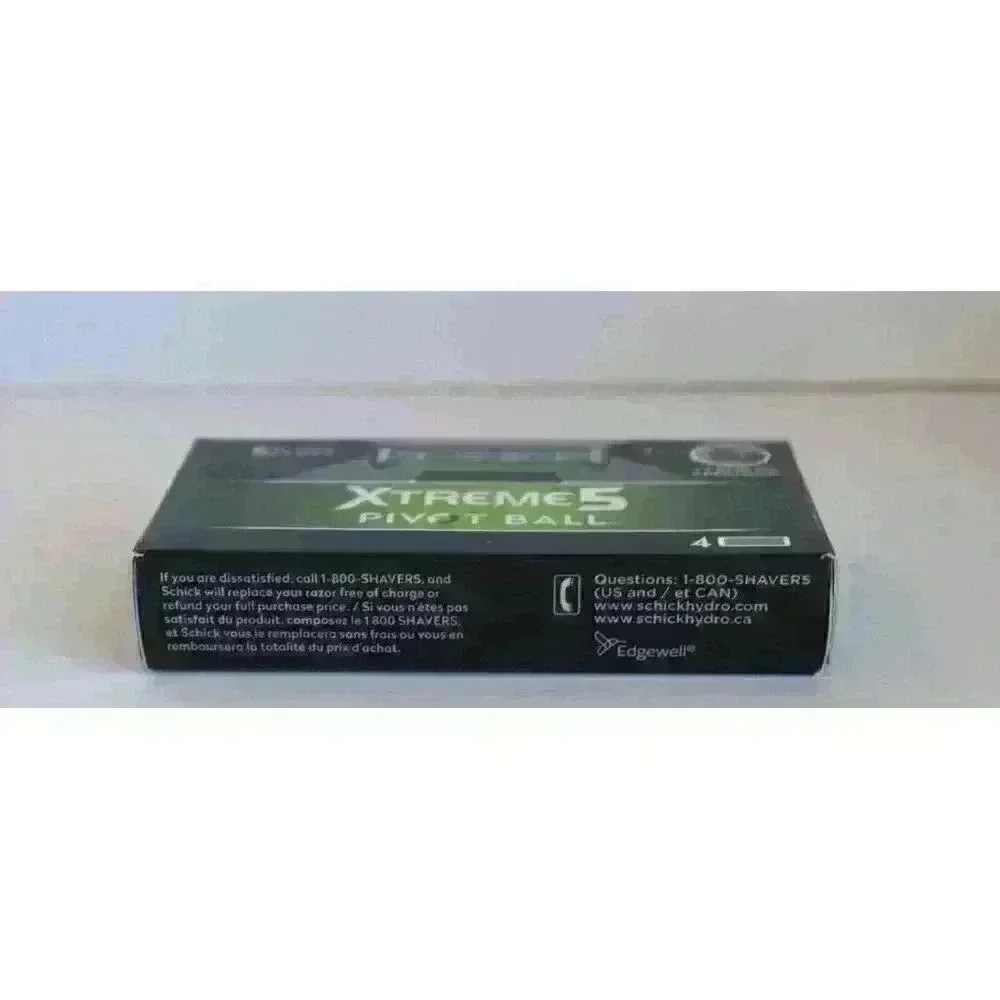 Schick Xtreme 5 Pivot Ball‎ Men's Razor Blade Refills, 2 Boxes NEW Blades only